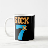 Mug Sept Malade Mème Six Sept Malade 7 Drôle Byndage (Gauche)