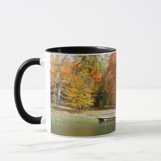 Mug Sept sources Pont d'automne III Paysage d'automne (Gauche)
