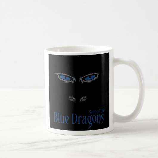 Mug Septembre des dragons bleus (Droite)