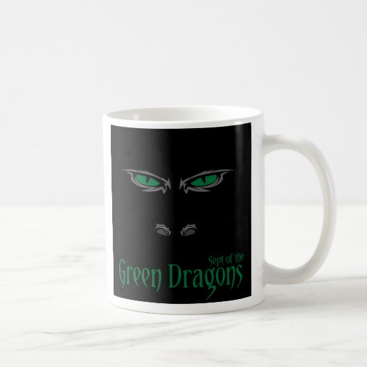Mug Septembre du dragon vert (Droite)