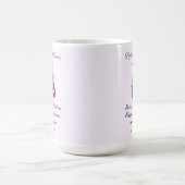 Mug Septembre Mois de naissance Aster personnalisé (Centre)
