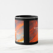 Mug Septembre Nuages avec Psaume 30:5 (Centre)