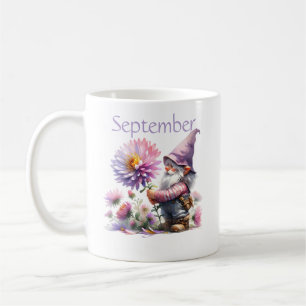 Mug Septembre personnalisé Mois de naissance Jardin Gn