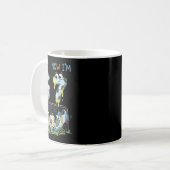 Mug Septième anniversaire j'avais 6 ans maintenant j'a (Devant gauche)