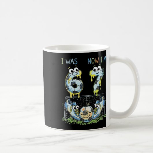 Mug Septième anniversaire j'avais 6 ans maintenant j'a (Droite)