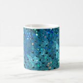 Mug Séquins Sparkle : Macro Abstrait Arrière - plan (Centre)