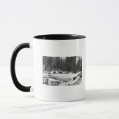 Mug Sequoia National Park Snow Scene in Village (Gauche)