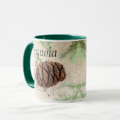 Mug Sequoia Tee Cone sur Sand Sequoia National Park (Devant gauche)