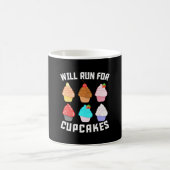 Mug Sera En Course Pour Cupcakes Funny Runner Cupcake  (Centre)