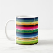 Mug Serape couvrant mexicain traditionnel (Gauche)