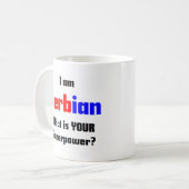 Mug serbian (Devant gauche)