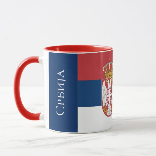 Mug Serbie (Gauche)