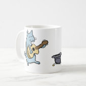 Mug sérénade de chat (Devant gauche)