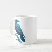 Mug Serene Blue Raven (Devant gauche)