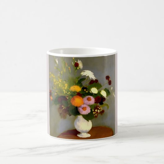 Mug Serene Floral Still Life Imprimer (Centre)