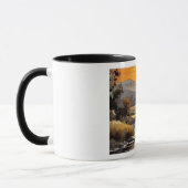 Mug - Serene Nature Inspiré Coffee Cup (Gauche)