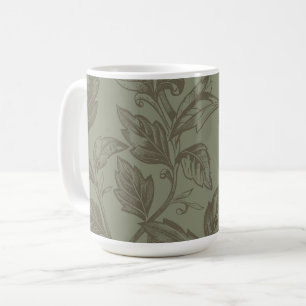 Mug Serene Sage Green   État botanique gras feuillet