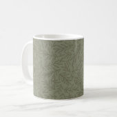 Mug Serene Sage Green | Forêt profonde calme ton sur t (Devant gauche)