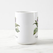 Mug Serene Watercolor Comfrey, personnalisée (Centre)
