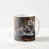 Mug Serene White Tiger Companions (Devant droit)