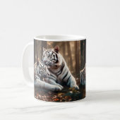 Mug Serene White Tiger Companions (Devant gauche)