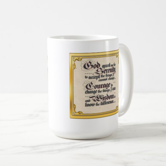 Mug Sérénité (Devant droit)
