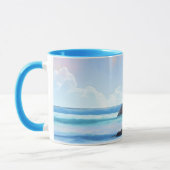 Mug Sérénité, calme, belle (Gauche)