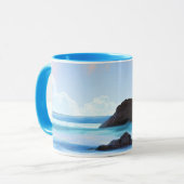 Mug Sérénité, calme, belle (Devant gauche)