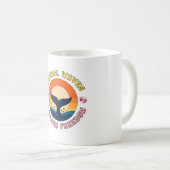Mug Serénité de la queue de baleine au coucher du sole (Devant droit)