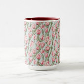 Mug Sérénité de rangée rose (Centre)