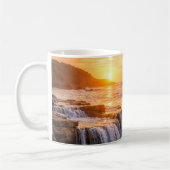Mug Sérénité dorée : Lever de soleil sur les rivages e (Gauche)