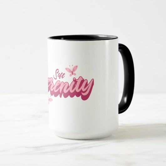 Mug sérénité douce (Devant droit)