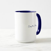 Mug Sérénité du coucher de soleil | Lagune du soir (Devant droit)