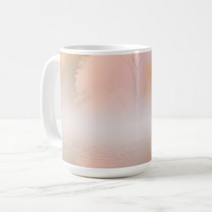 Mug Sérénité du lac automnal brumeux
