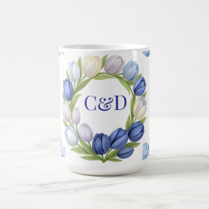Mug Sérénité en Fleur Pastel Tulip Floral Maison Décor