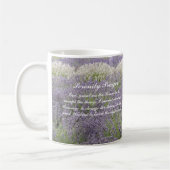 Mug Sérénité Prière Lavande Jardin Floral (Gauche)