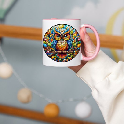 Mug Serenity in the Garden A Bench Among Blooms