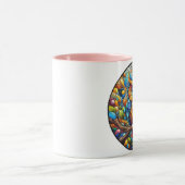 Mug Serenity in the Garden A Bench Among Blooms (Centre)