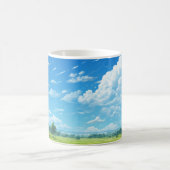 Mug Serenity in the Sky - Blue Sky and Clouds (Centre)