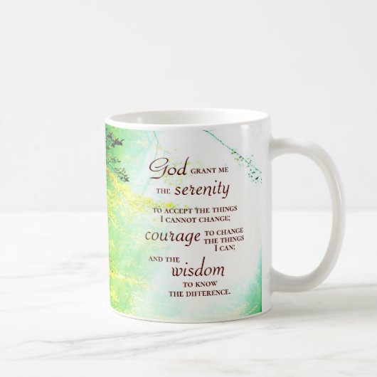 Mug Serenity Prayer (Droite)
