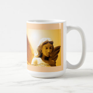 Mug Serenity Prayer Colorful Yellow Gold Orange Angel