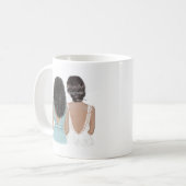 Mug Serez-vous ma bonne d'honneur meilleure amie muett (Devant gauche)