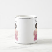 Mug Serez-vous ma demoiselle d'honneur aquarelle (Centre)