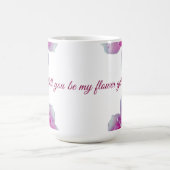 Mug Serez-vous ma fleuriste, Rose (Centre)