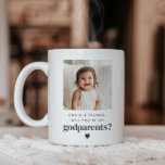 Mug Serez-Vous Mes Parents - Proposition Photo<br><div class="desc">Vous cherchez une façon douce et significative de demander à un être aimé d'être les parents de votre bébé? Ce design de tasse moderne et minimaliste est la meilleure façon de poser la question ! Que vous demandiez à un membre de votre famille ou à des amis proches, ce étiquette...</div>