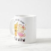 Mug Serez-Vous Mon Bow Bow - Amoureux des chiens Saint (Devant gauche)