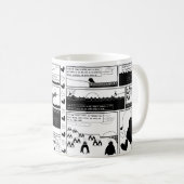 Mug Serez-vous mon pingouin ? (Devant droit)