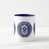 Mug Sergent-chef de l'armée de l'air CMSgt (Centre)