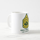 Mug Sergent de gril d'armée (Devant gauche)