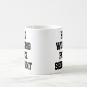Mug Sergent de police de travail acharné (Centre)